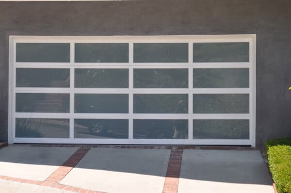 garage door with panels