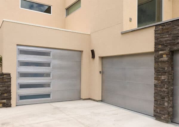 modern cornerstone flush garage doors