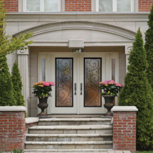 Tanglewood Wrought Iron Front Door