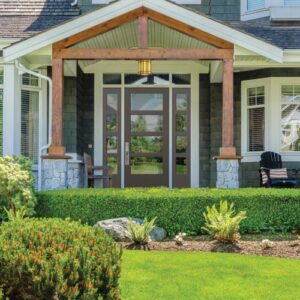 Timber Gray Front Door