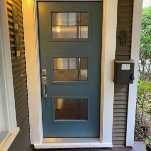 Modern Glass Front Door