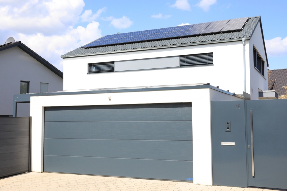 New,build,single family,house,with,garage,in,westphalia,,germany,,04 14 2023